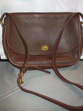 Vintage Coach Legacy City Bag - Brown